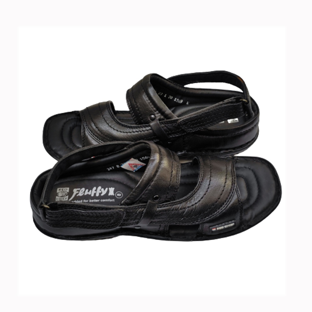 Red chief sandal store black